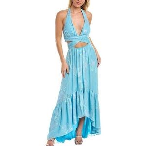Ramy Brook Anabelle Silk-Blend Maxi Dress